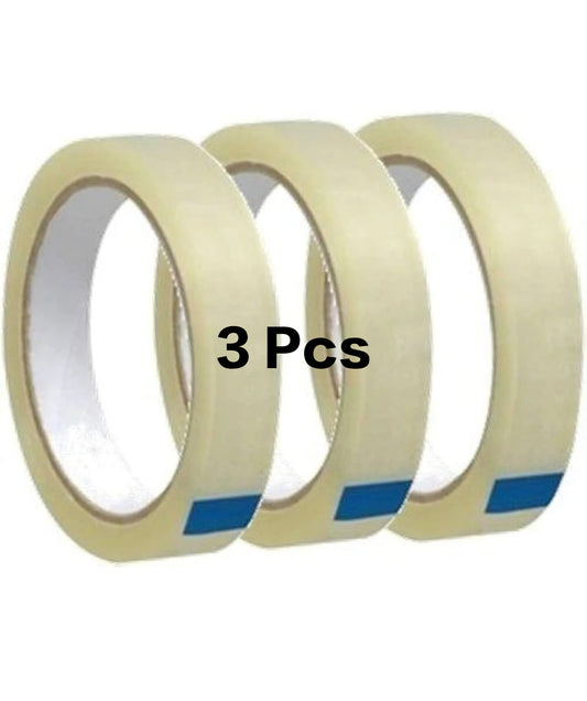 Masking Tape Set (3 pcs) – Strong Adhesive Paper Tape for Craft & Packaging