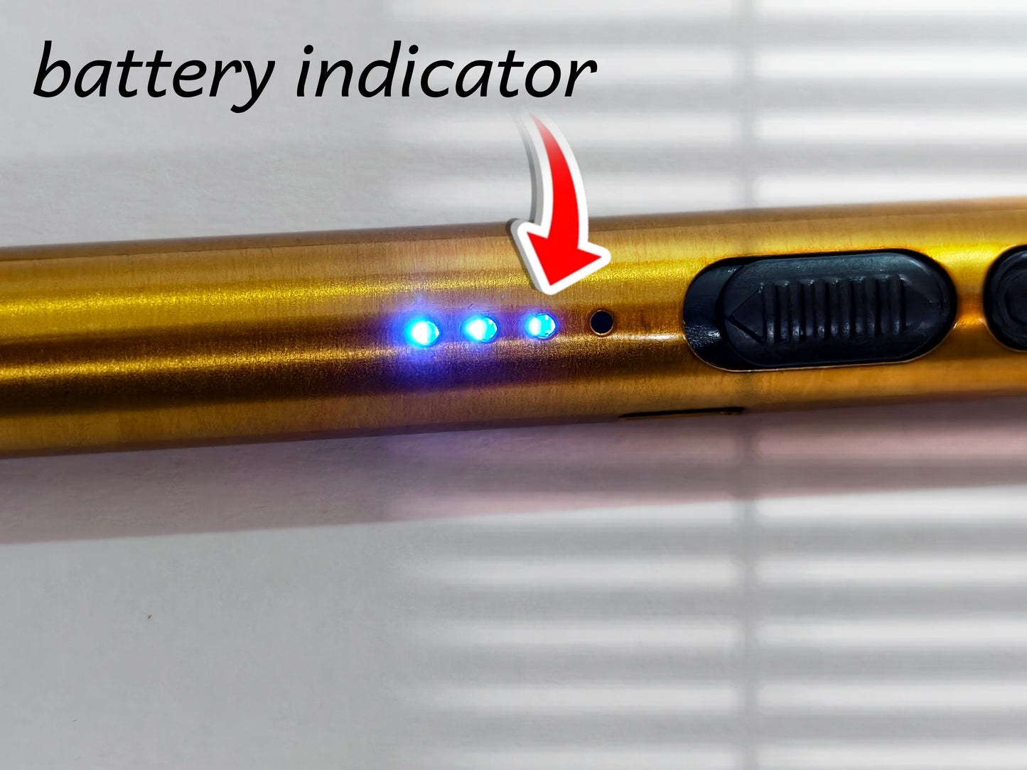 Rechargeable Electric Arc BBQ Lighter with Flexible Neck & Battery Indicator – USB Charging