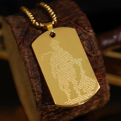 Hanuman Chalisha Pendant with Chain