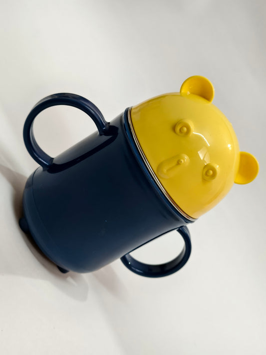 Kids Ludo Cup – 2-in-1 Cute Animal Mug with Built-In Ludo Board Game | Fun & Unbreakable Design