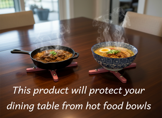 Foldable Hotmate – Heat Resistant Table Protector | 2 Pcs Set