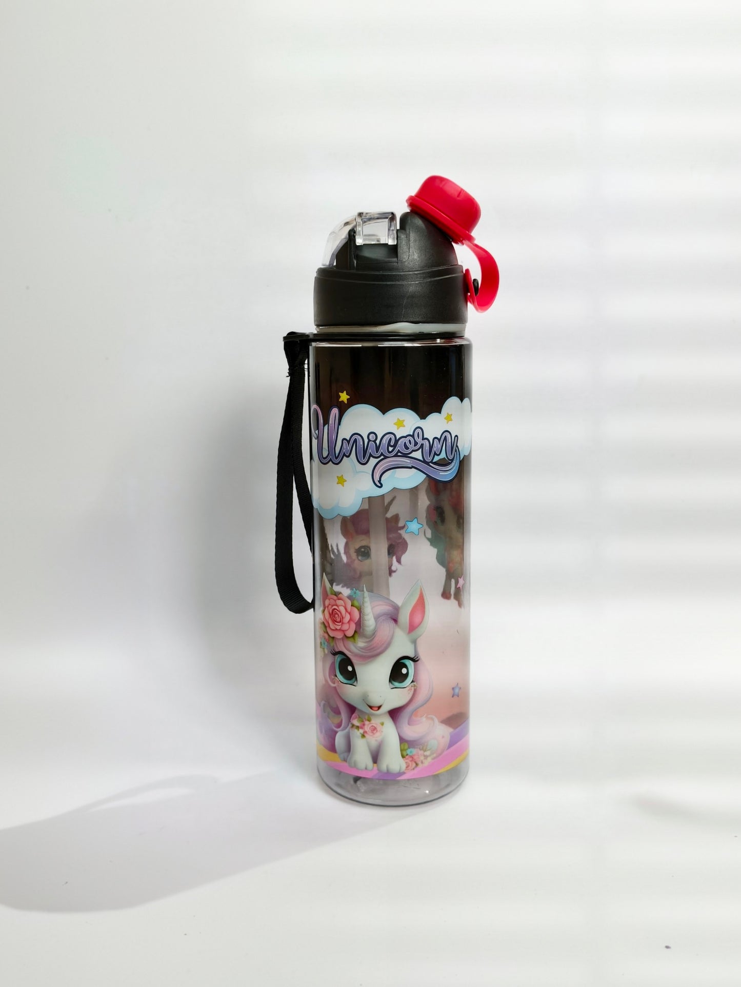 Unicorn Kids Water Bottle – 2-in-1 Straw & Pour Design | Leakproof, BPA-Free School Bottle for Girls