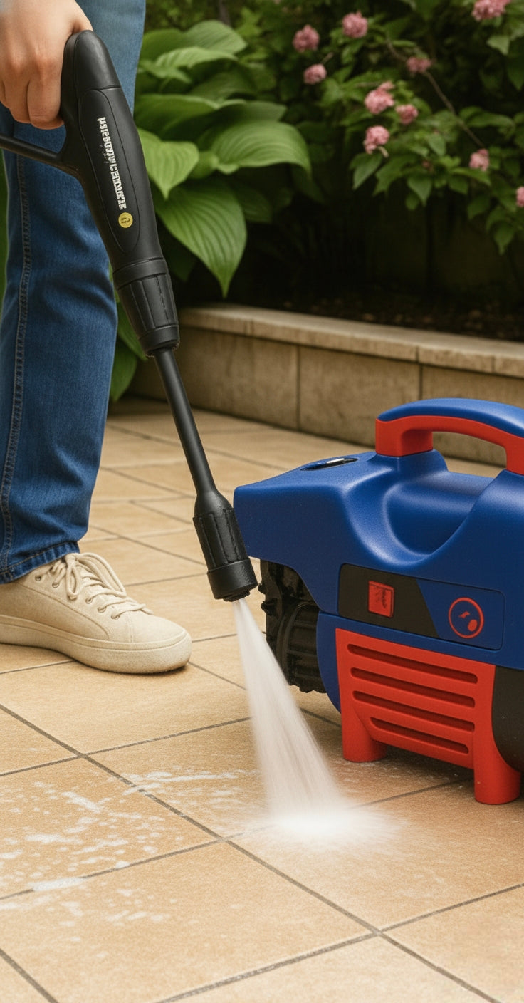 Vehicle Cleaning , STS 2200W Professional High Performance Pressure Washer – 200 Bar Power Jet Cleaner for Car, Bike & Home Cleaning