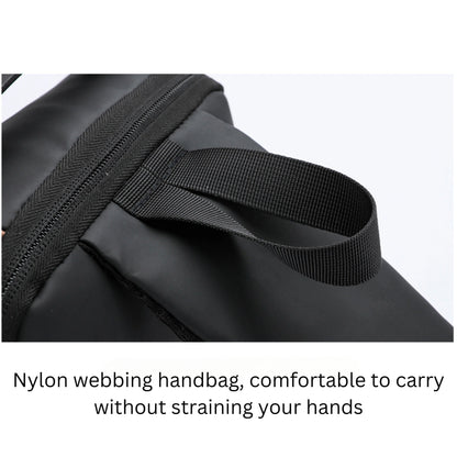 Anti-Theft Crossbody Sling Bag with USB Charging Port | Waterproof Casual Shoulder Backpack for Travel, Work & Daily Use